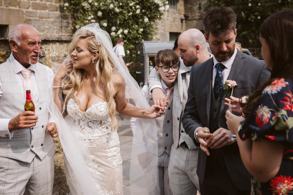 Relaxed documentary wedding photography in the UK