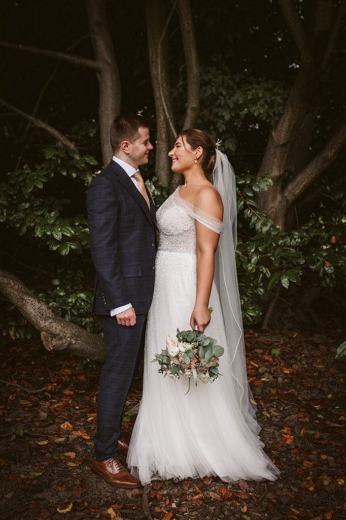 Relaxed outdoor wedding photography at Rudding Park in North Yorkshire