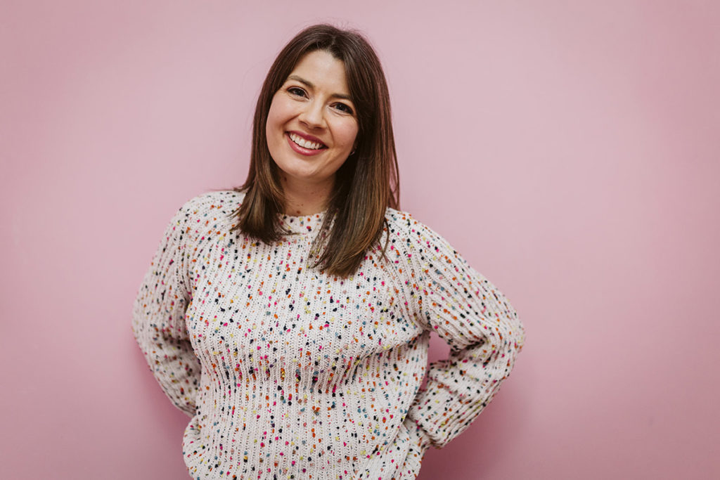 Female entrepreneur photographed for personal branding session