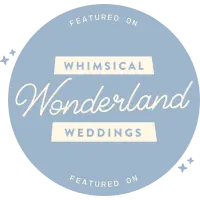 Featured on Whimsical Wonderland Weddings
