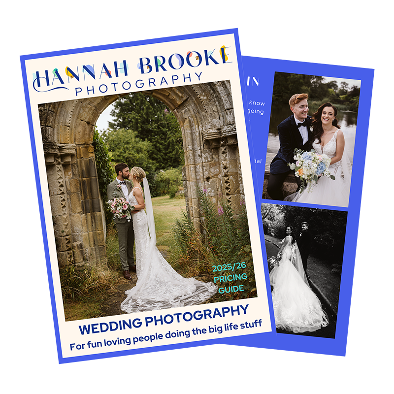 Hannah Brooke Photography Wedding Brochure