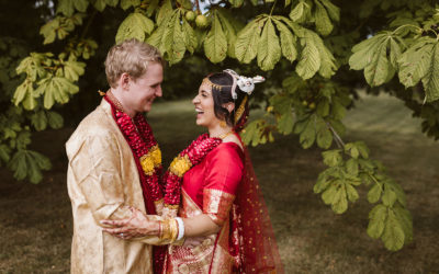 A fun and colourful fusion wedding