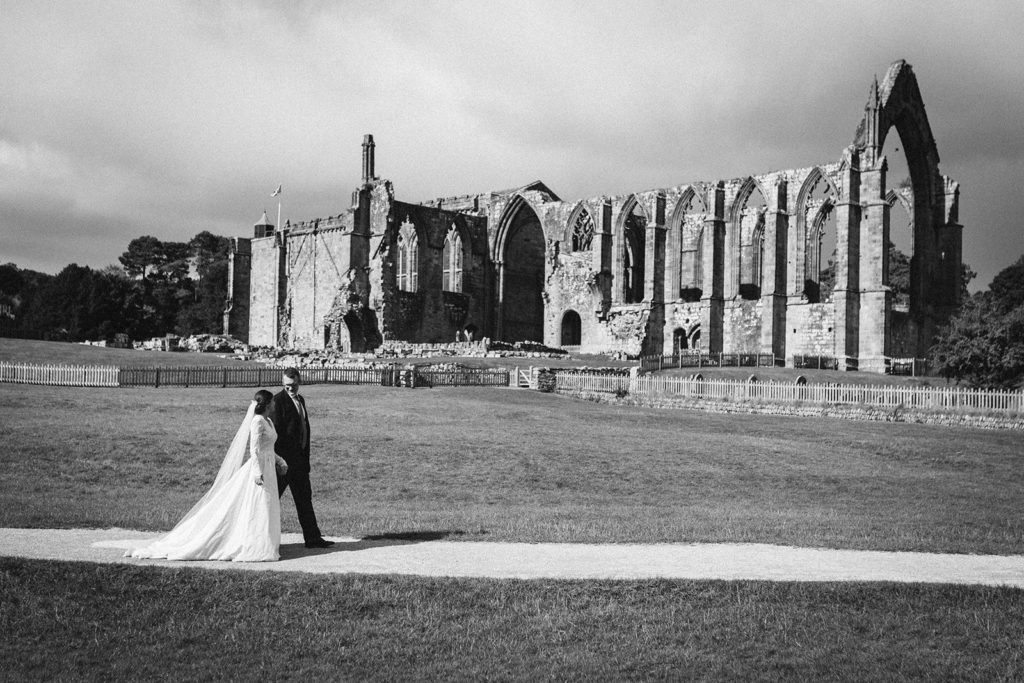 Bolton Abbey - the perfect backdrop for your Tithe Barn wedding photography