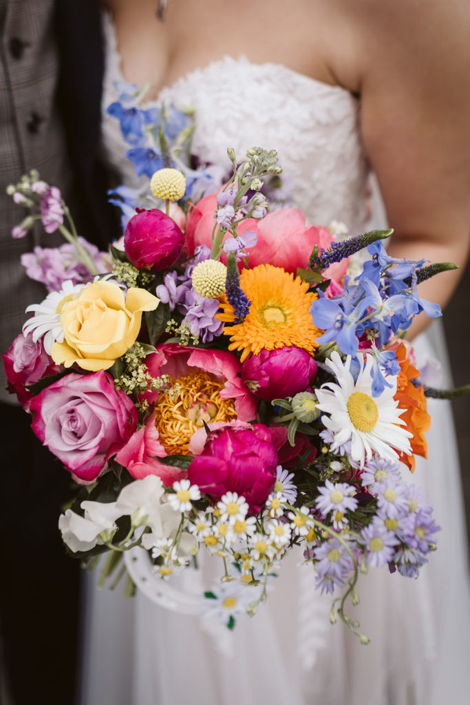 Beautiful blooms by Wonderland Blooms at The Beverley Barn