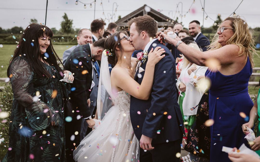 Antonia & Ben’s Fun and Colourful Wedding at The Beverley Barn