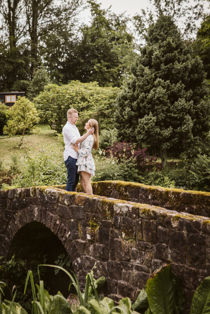 Consall Hall (Foxtail Barns) A stunning backdrop for pre-wedding photos