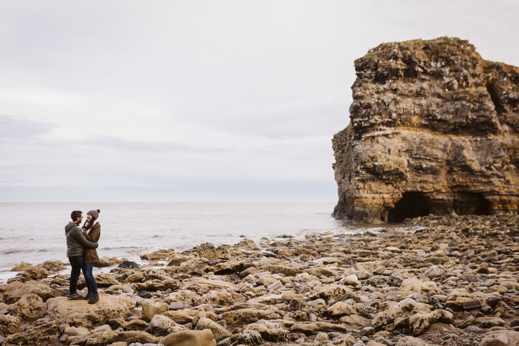 Pre-wedding photography at Marsden Beach