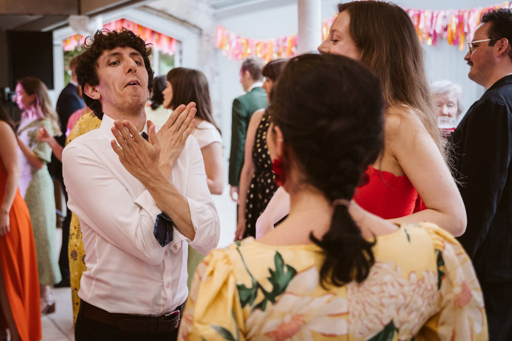 Guests on the dancefloor