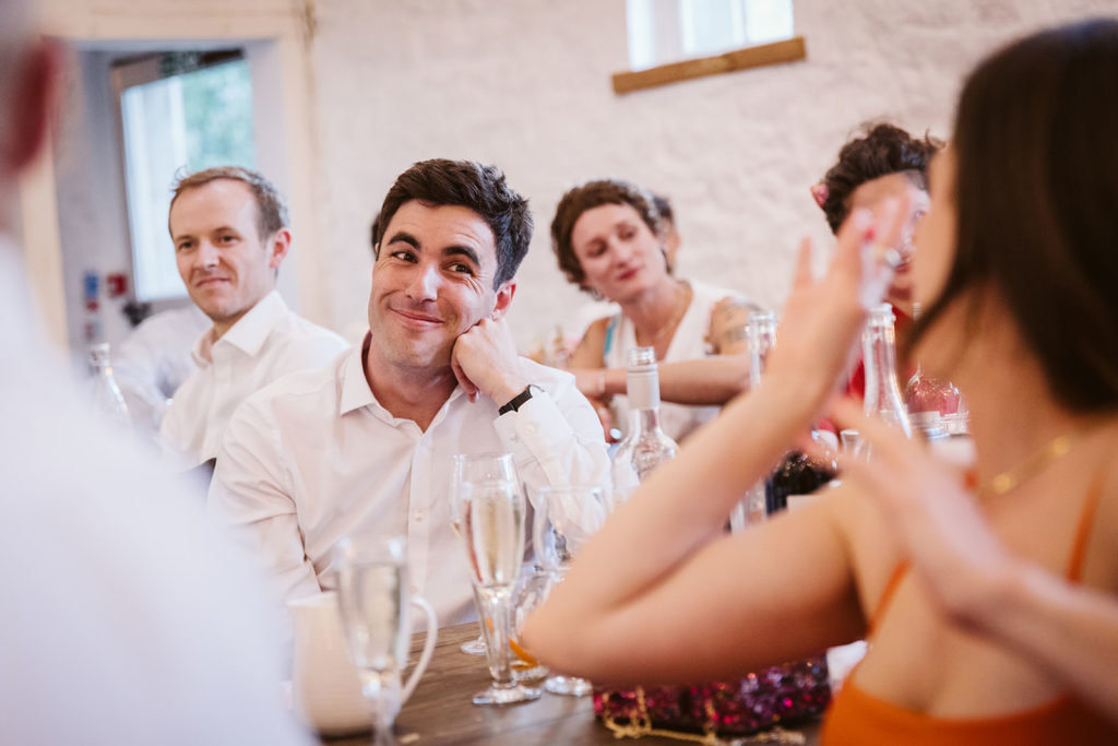 Candid moments during the speeches
