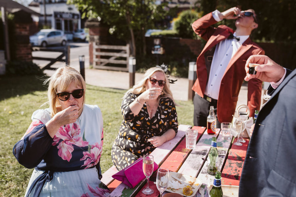 A round of shots. As a candid wedding photographer in Leeds this is the kind of shot I'm after.