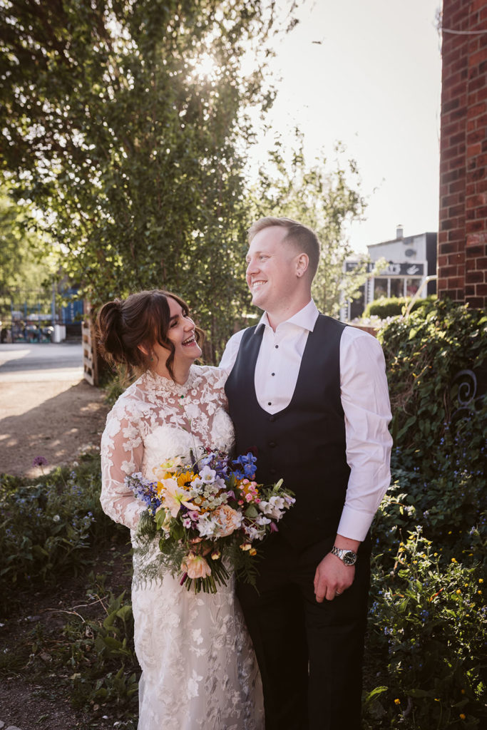 Golden hour portraits at Left Bank Leeds