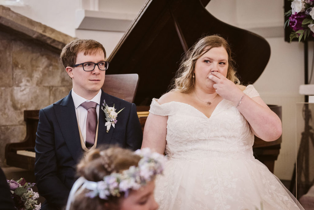 celebrant led ceremony Hazlewood Castle intimate chapel moment