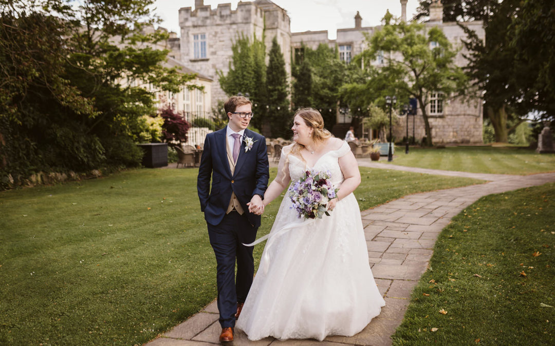 Hazlewood Castle Wedding Photographer – Faye & Rob’s Emotional Spring Wedding