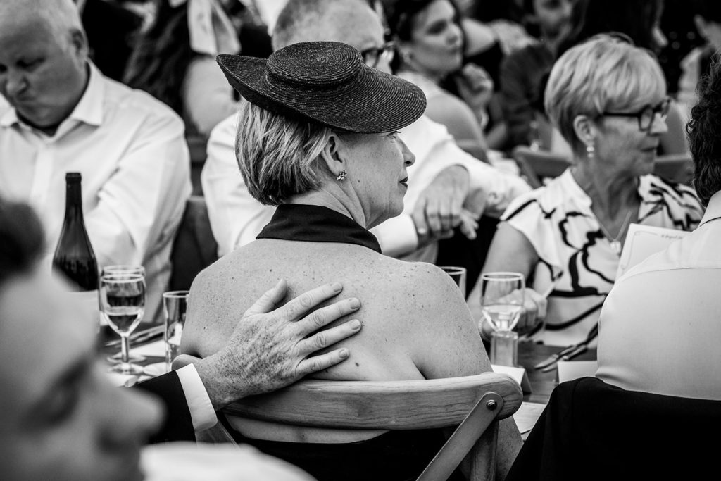 Documentary wedding photography showing real moments at Newburgh Priory wedding