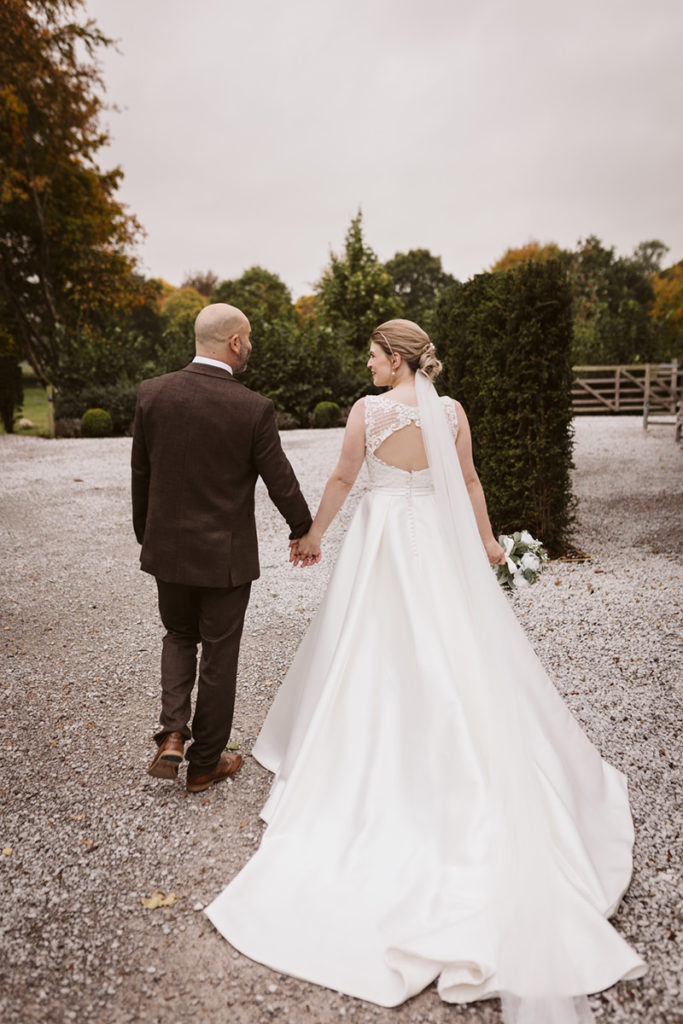 An autumn wedding at the Tithe Barn, Bolton Abbey