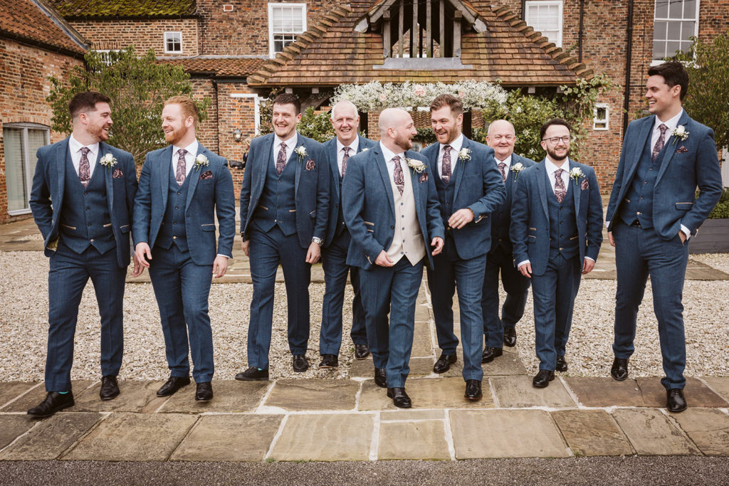 The groom and his Groomsmen