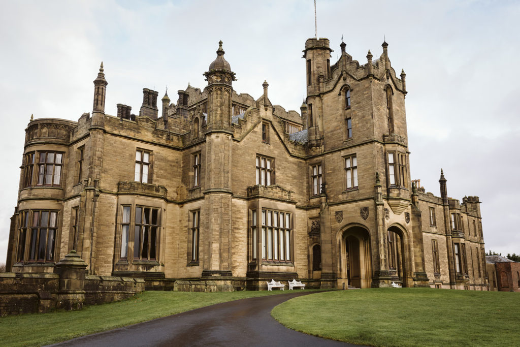 Allerton Castle, a stunning and dramatic wedding venue in North Yorkshire