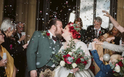 Rebecca & Stu’s Winter Wedding at Allerton Castle