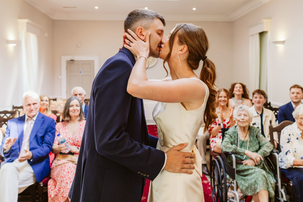 Hester and Chris getting married at York Register Office