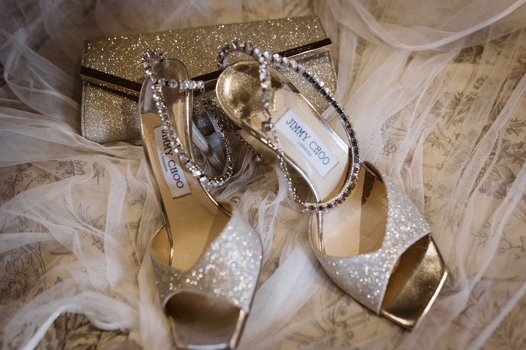 The Bride's Jimmy Choo shoes
